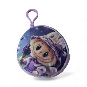Purple‎ Plush Character Clip